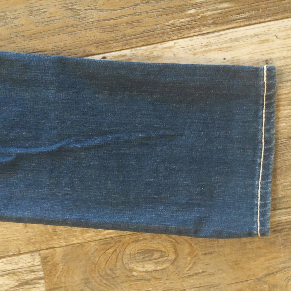 BIG STAR Nina mid-rise straight medium wash jeans The Buckle 27L sz 27x36L TALL - Picture 14 of 16